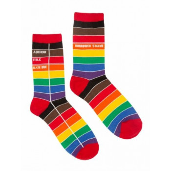 Socks LRG Library Card: Pride