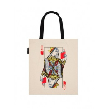 Queen Of Books Tote Bag