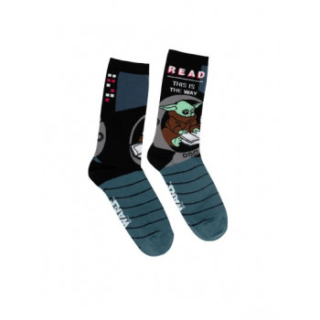 Read Baby Yoda Socks Small