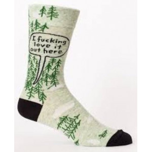 Men's Socks - I F**king Love It Out Here