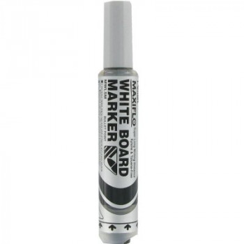 Pentel Maxiflo Whiteboard Marker Bullet Black