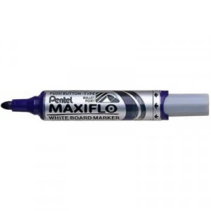 Pentel Maxiflo Whiteboard Marker Bullet Blue