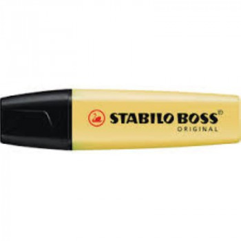 Stabilo Boss Highlighter 70/144 Pastel Milky Yellow