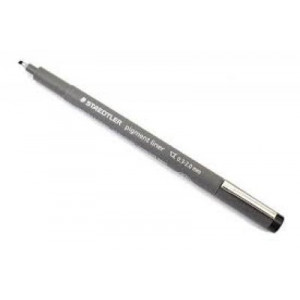 Pigment Liner Chisel Tip 0.3-2.0mm - Black