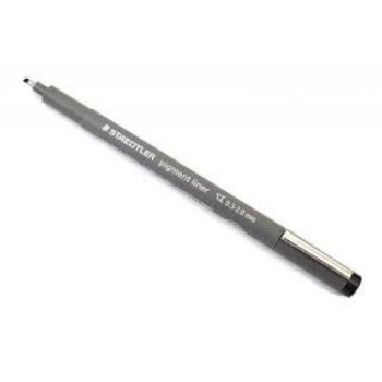 Pigment Liner Chisel Tip 0.3-2.0mm - Black