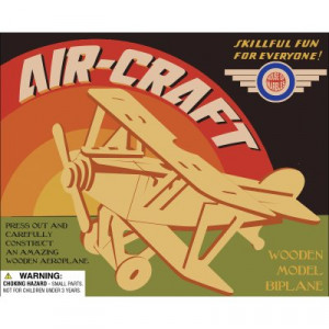 Wooden Air-Craft Construction Kit - House of Marbles