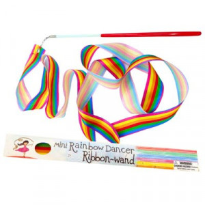 Mini Rainbow Dancer Ribbon-Wand - House of Marbles