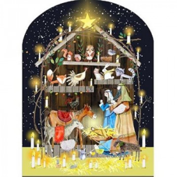 Real & Exciting - Nativity Animals - Christmas Advent Calendar