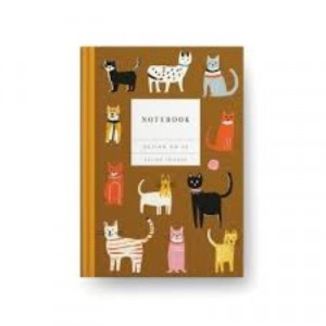 Kaleido A5 Hardback Notebook - Feline Friends