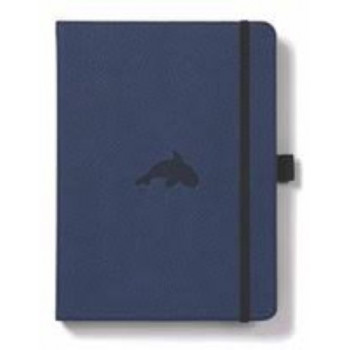 DINGBATS WILDLIFE  BLUE WHALE NOTEBOOK A5 GRAPH