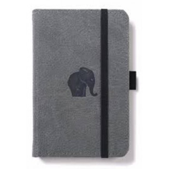 DINGBATS WILDLIFE GREY ELEPHANT NOTEBOOK A5 GRAPH