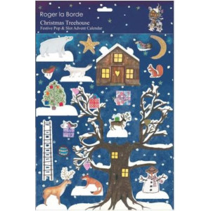 Roger La Borde - Treehouse Blue - Christmas Advent Calendar Pop & Slot