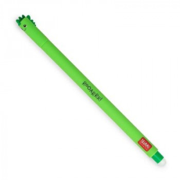 Legami Erasable Gel Pen Dino: Green Ink