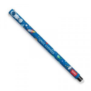 Legami Erasable Gel Pen Astronaut Space: Black Ink