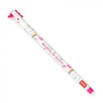 Legami Erasable Gel Pen Unicorn: Pink Ink