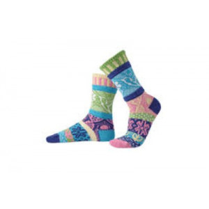 Hummingbird Medium Adult Crew Socks - Solmate Socks