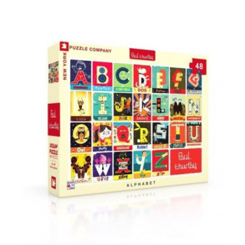 Alphabet 48 Piece Jigsaw Puzzle