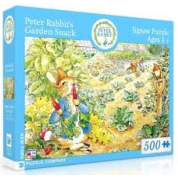 Peter Rabbit's Garden Snack 500 Piece Puzzle