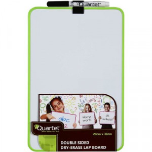 Quartet 2Sided Magnetic Whiteboard W/Marker