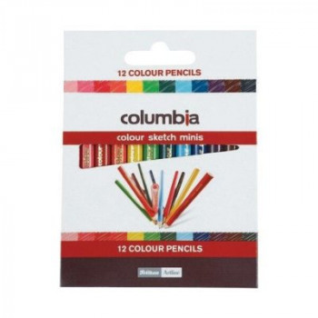 Columbia Coloursketch Pencils pack 12 half