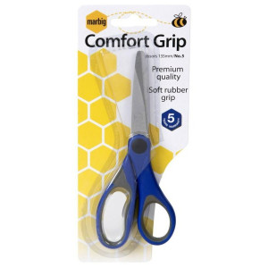 Marbig Comfort Grip Scissors No5 135Mm