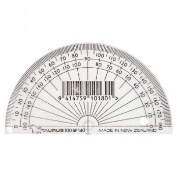 Taurus Protractor 10cm 180