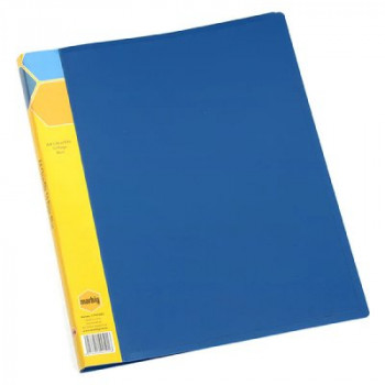 Marbig A4 Non Refillable Display Book 10P Blue