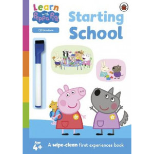 Learn with Peppa: Starting School wipe-clean activity book