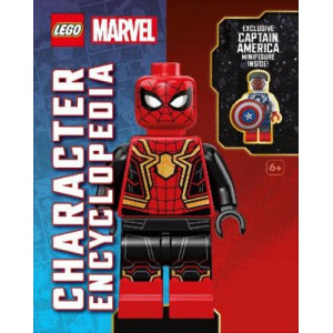 LEGO Marvel Character Encyclopedia: With Exclusive Captain America Minifigure