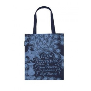 Pride and Prejudice Tote Bag Navy