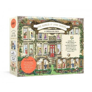 The World of Jane Austen: A Conversation Puzzle: 500-Piece Puzzle: Jigsaw Puzzle for Adults