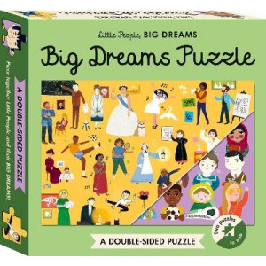 Little People, BIG DREAMS Puzzle: 100-Piece Double-Sided Puzzle