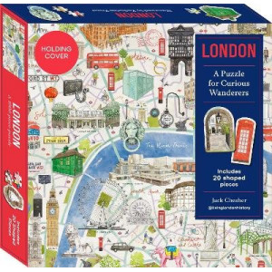 London: A Puzzle for Curious Wanderers: 1000-piece puzzle with 20 shaped pieces