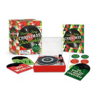 Teeny-Tiny Christmas Turntable: Includes 3 Holiday LPs to Play!