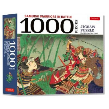 Samurai Warriors In Battle 1000 Jigsaw