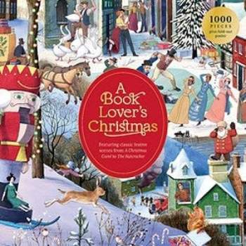 A Book Lover's Christmas: A 1000-piece jigsaw puzzle