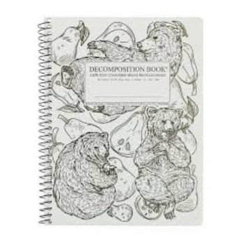 Decomposition - Spiral Notebook - Ruled - Large - Pear Bears