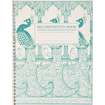 Decomposition - Spiral Notebook - Plain - Large - Peacocks