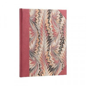 PB - Rubedo (Cockerell Marbled Paper) Ultra Lined Hardcover Journal