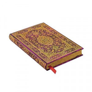 PB - The Orchard (Persian Poetry) Midi Unlined Hardback Journal (Elastic Band Closure)