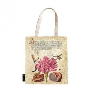 Pink Carnation (Mira Botanica) Canvas Bag