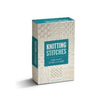 Knitting Stitches Card Deck: Learn to Knit Texture in 52 Cards