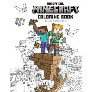 The Official Minecraft Coloring Book: Create, Explore, Relax!: Colorful Storytelling for Advanced Artists