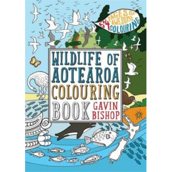 Wildlife of Aotearoa Colouring Book