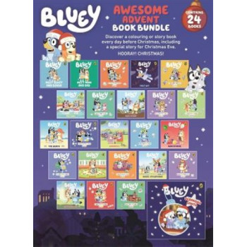 Bluey Advent Calendar Book Collection: Includes 24 story and activity books