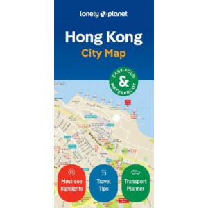 Lonely Planet Hong Kong City Map