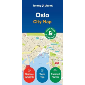 Lonely Planet Oslo City Map