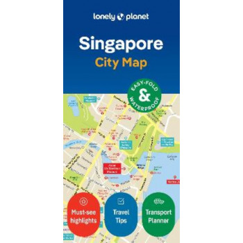 Lonely Planet Singapore City Map 2