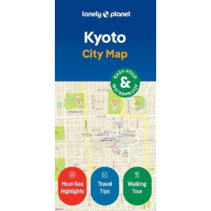 Lonely Planet Kyoto City Map 2