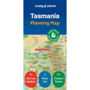 Lonely Planet Tasmania Planning Map 2